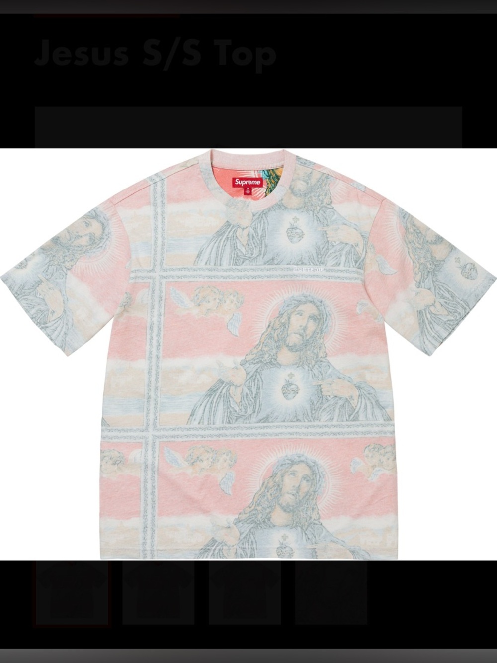 SUPREME Jesus Short Sleeve Top FW25 - XXL  - BRAND NEW!